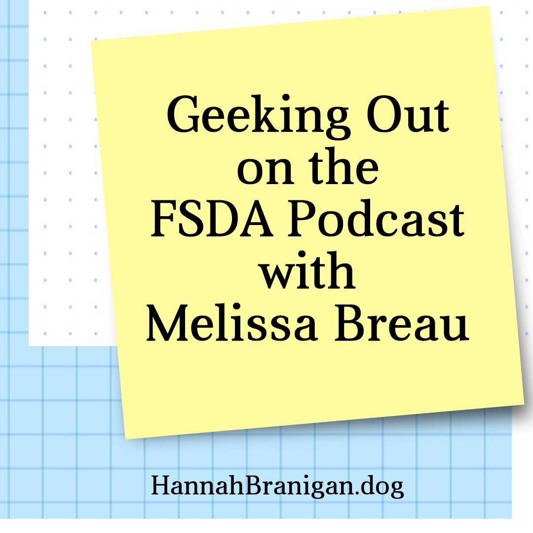 Geeking Out On the Fenzi Dog Sports Podcast with Melissa Breau