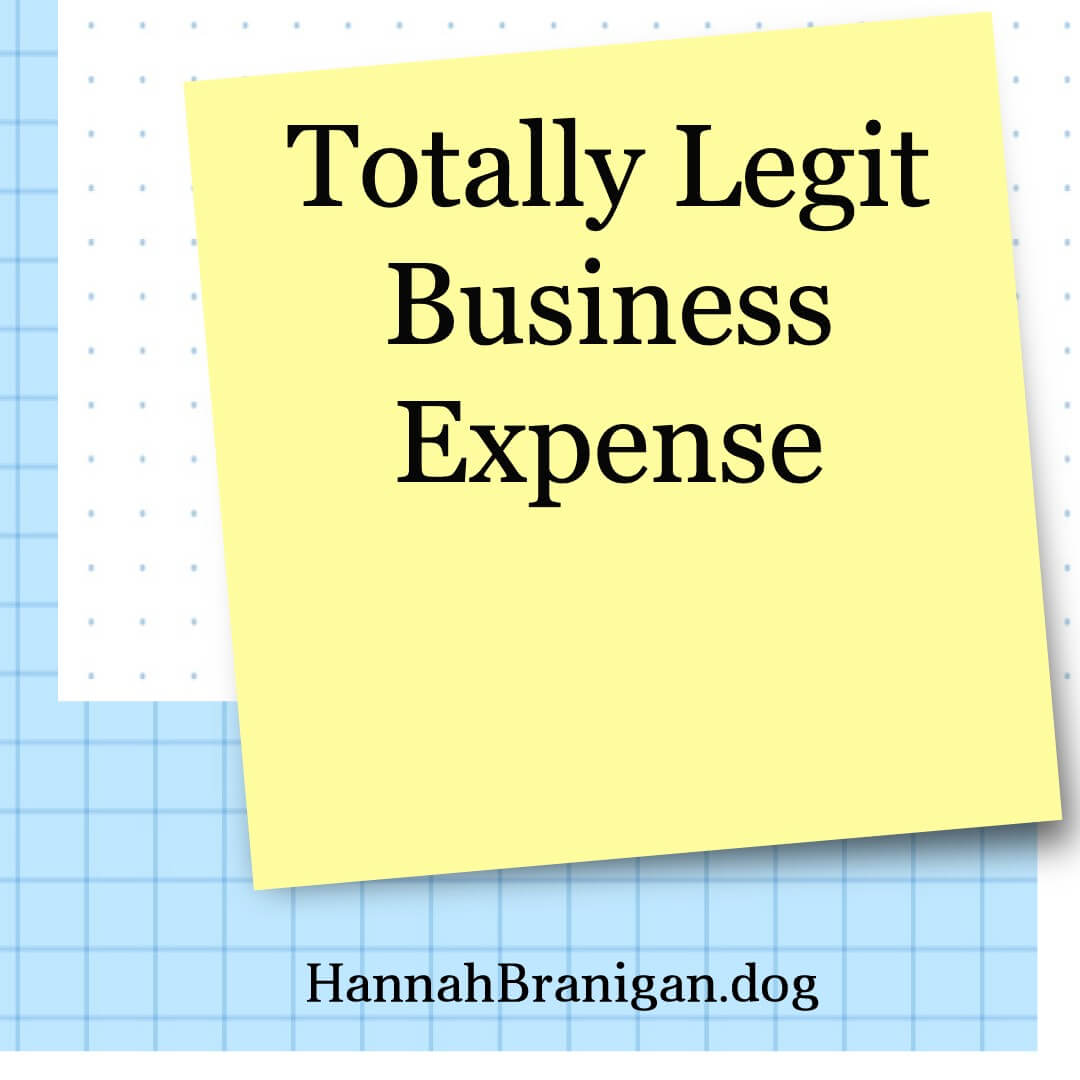 Totally Legit Business Expense